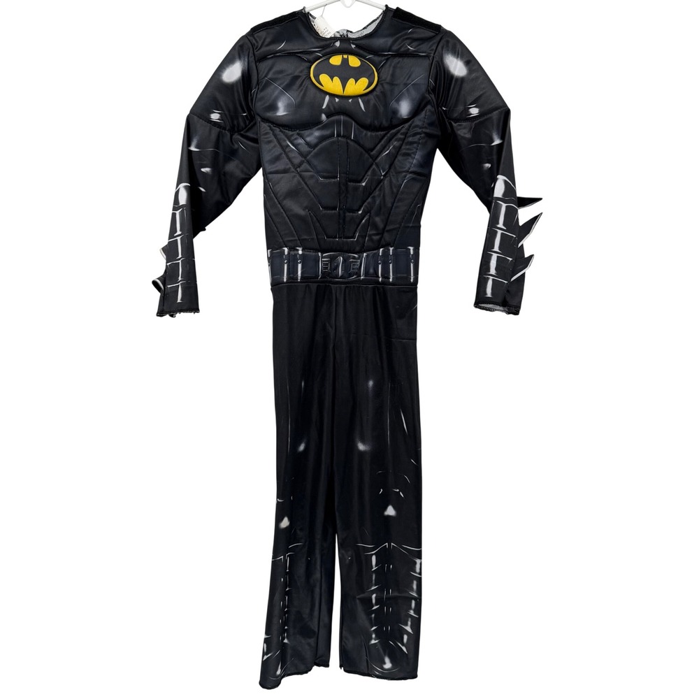 Rubies Batman Keaton Child Costume Muscle Chest Jumpsuit Black Small 703252